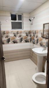 Bathroom Image of 1250 Sq.ft 2 BHK Apartment / Flat for rent in  Galaxy Heights, Vrindavan Yojana Lucknow for Rs. 17000