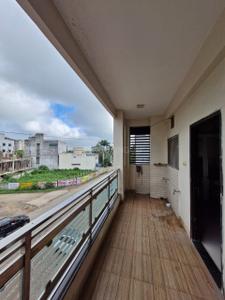 Balcony Image of 550 Sq.ft 1 BHK Builder Floor for rent in Greater Brajeshwari Indore for Rs. 12000