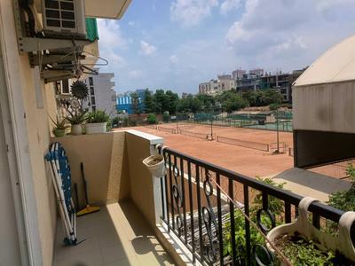 Balcony Image of 3150 Sq.ft 4 BHK Builder Floor for rent in JSS 4BHK Emrald Hills Floors, Sector 65 Gurgaon for Rs. 62000