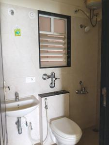 Bathroom Image of 682 Sq.ft 1 BHK Apartment / Flat for sale in Nyati Elan, Wagholi Pune for Rs. 5000000