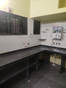 Kitchen Image of 850 Sq.ft 1 BHK Builder Floor for rent in Sadashiva Nagar Vijayapura for Rs. 7000
