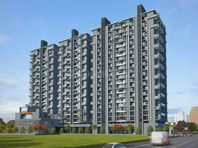 Image of 1305 Sq.ft 3 BHK Apartment / Flat for sale in Garve Akshara Meadows, Tathawade, Pune for Rs. 8600000