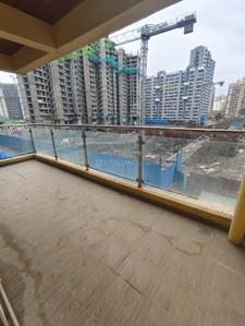 Balcony Image of 1014 Sq.ft 2 BHK Apartment / Flat for sale in Majesty Olympus Towers, Vasai East Vasai for Rs. 5200000