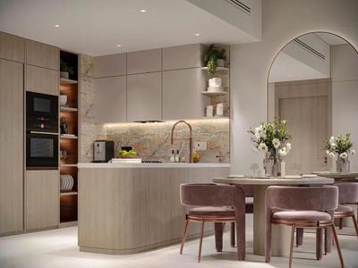 Kitchen Image of 430 Sq.ft 1 RK Apartment / Flat for sale in Dubailand Dubai for Rs. 17076636