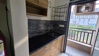 Kitchen Image of 450 Sq.ft 1 RK Apartment / Flat for rent in Jagatpura Jaipur for Rs. 16000