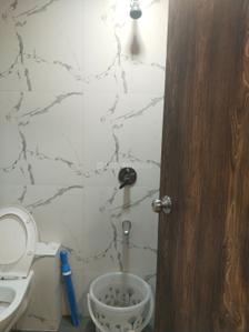 Bathroom Image of 1200 Sq.ft 2 BHK Apartment / Flat for rent in Digja Shiv Digja, Pal Gam Surat for Rs. 27000