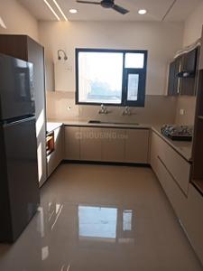 Kitchen Image of 1140 Sq.ft 3 BHK Duplex for sale in Madhav Evergreen Residence, Sanauli Zirakpur for Rs. 12500000