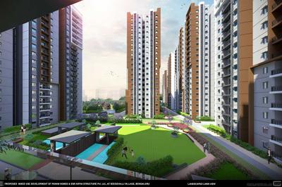 Image of 2249 Sq.ft 4 BHK Apartment / Flat for sale in Pavani Mirabilia, K R Puram, Bengaluru for Rs. 32606700