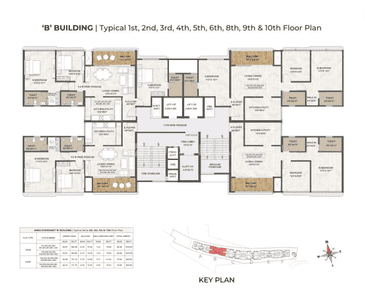 Image of 1447 Sq.ft 3 BHK Apartment / Flat for sale in Skyora, Bavdhan, Pune for Rs. 12580000