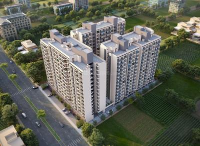 Image of 891 Sq.ft 2 BHK Apartment / Flat for sale in The Amber, Jagatpur, Ahmedabad for Rs. 6156000