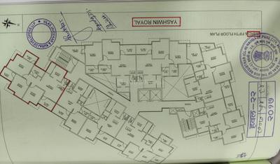 Floor Plan Image of 1150 Sq.ft 3 BHK Apartment / Flat for sale in VJ Yashwin Royal, Vadgaon Budruk Pune for Rs. 11500000