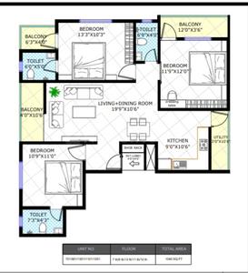 Image of 962 Sq.ft 2 BHK Apartment / Flat for sale in Kothrud, Pune for Rs. 15400000