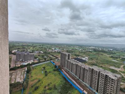 Balcony Image of 900 Sq.ft 2 BHK Apartment / Flat for sale in VTP Beaumonde Building T2, Manjari Khurd Pune for Rs. 8500000