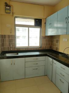 Kitchen Image of 420 Sq.ft 1 BHK Apartment / Flat for rent in Bhandup West Mumbai for Rs. 25000