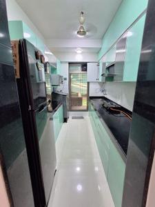 Kitchen Image of 760 Sq.ft 2 BHK Apartment / Flat for rent in Shiv Shakti Builders Tower 28 Wing A B D E G, Malad East Mumbai for Rs. 62000