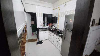 Kitchen Image of 1125 Sq.ft 2 BHK Apartment / Flat for sale in Divya Baleshwar Heights, Chandlodia Ahmedabad for Rs. 6000000
