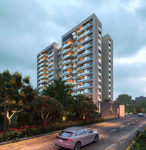 Image of 1800 Sq.ft 2 BHK Apartment / Flat for sale in Hari Aaryaan, Sargasan, Gandhinagar for Rs. 7800000