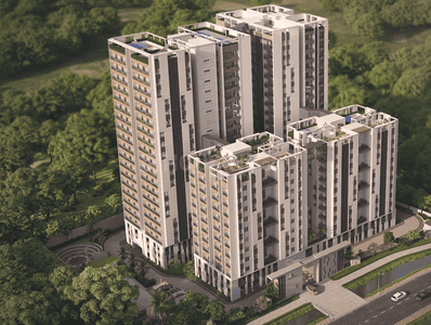 Image of 1695 Sq.ft 3 BHK Apartment / Flat for sale in Pandra, Bhubaneswar for Rs. 13800000