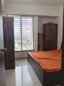 Bedroom Image of 1100 Sq.ft 2 BHK Apartment / Flat for rent in Gagan Micasaa, Wagholi Pune for Rs. 26000