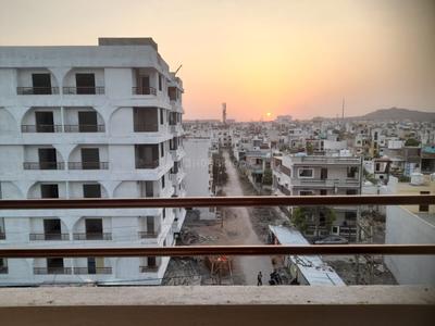 Balcony Image of 1100 Sq.ft 3 BHK Apartment / Flat for rent in Asha Residency, Bhawrasla Indore for Rs. 19000