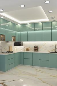 Kitchen Image of 1500 Sq.ft 3 BHK Apartment / Flat for sale in Sector 120 Noida for Rs. 6500000
