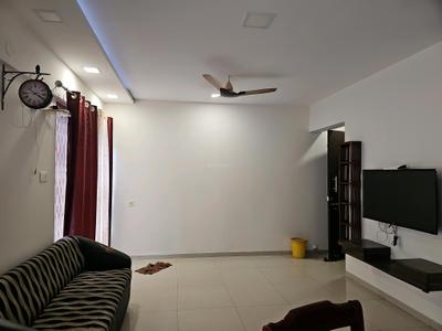 Living Room Image of 850 Sq.ft 1.5 BHK Apartment / Flat for rent in Anshul Kanvas, Wagholi Pune for Rs. 22100