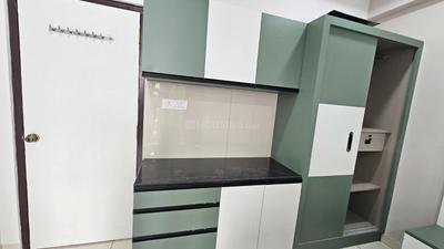 Kitchen Image of 430 Sq.ft 1 RK Apartment / Flat for rent in Madhapur Hyderabad for Rs. 24000