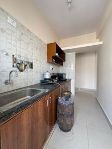 Kitchen Image of 700 Sq.ft 1 BHK Builder Floor for rent in Indira Nagar Bengaluru for Rs. 30000