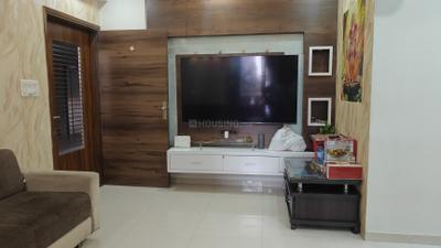 Living Room Image of 1125 Sq.ft 2 BHK Apartment / Flat for rent in Shripad Residency, Gota Ahmedabad for Rs. 30000