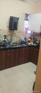 Kitchen Image of 1300 Sq.ft 3 BHK Apartment / Flat for rent in Shrachi Greenwood Nest, New Town Kolkata for Rs. 34000