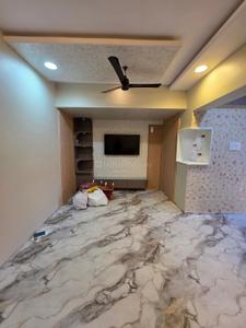 Hall Image of 660 Sq.ft 1 BHK Apartment / Flat for rent in Parth Lakeview, Dighe Thane for Rs. 47000