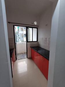 Kitchen Image of 606 Sq.ft 1 BHK Apartment / Flat for rent in Scheme No 140 Indore for Rs. 11000