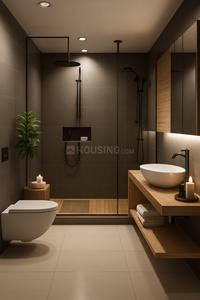 Bathroom Image of 724 Sq.ft 1 BHK Apartment / Flat for sale in Embassy Indiabulls Park 1, Panvel Navi Mumbai for Rs. 8300000