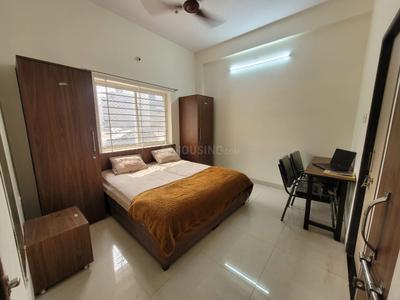 Bedroom Image of 300 Sq.ft 1 RK Apartment / Flat for rent in Vijay Nagar Indore for Rs. 9999
