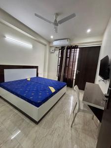 Bedroom Image of 1600 Sq.ft 2 BHK Builder Floor for rent in Sector 46 Gurgaon for Rs. 42000