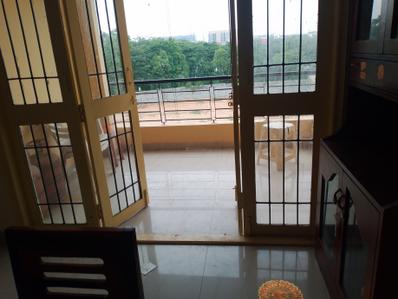 Living Room Image of 1250 Sq.ft 2 BHK Apartment / Flat for rent in AR Bhadra Apartments , Brookefield Bengaluru for Rs. 40000