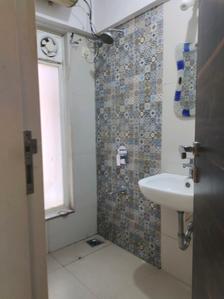 Bedroom Two Image of 640 Sq.ft 2 BHK Apartment / Flat for rent in Gurukrupa Marina Enclave, Malad West Mumbai for Rs. 50000