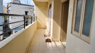 Balcony Image of 380 Sq.ft 1 BHK Apartment / Flat for rent in Begumpet Hyderabad for Rs. 20000