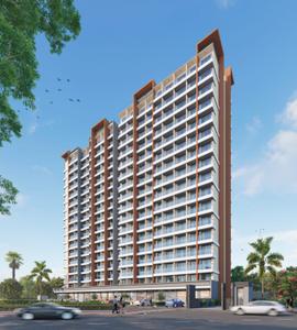Building Image of 550 Sq.ft 1 BHK Apartment / Flat for sale in Prithvi Anand Kuber Complex Phase 2, Palghar Mumbai for Rs. 2800000
