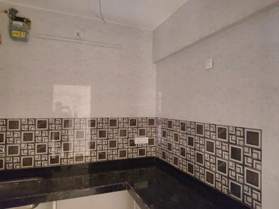Kitchen Image of 490 Sq.ft 1 BHK Apartment / Flat for rent in K M Horizon Exotica, Kasarvadavali Thane for Rs. 20000