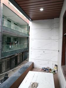 Bedroom One Image of 1100 Sq.ft 3 BHK Builder Floor for sale in Bharat Vihar New Delhi for Rs. 13300000