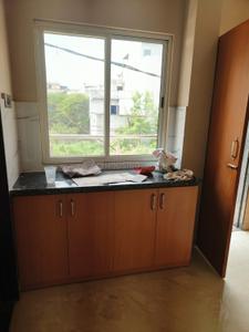 Kitchen Image of 700 Sq.ft 1 BHK Apartment / Flat for rent in Country Planet, Mahalakshmi Nagar Indore for Rs. 20000