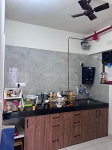 Kitchen Image of 650 Sq.ft 1 BHK Apartment / Flat for rent in Paranjape Blueridge The Groves, Hinjawadi Pune for Rs. 28999