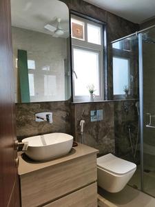Bedroom Three Image of 1350 Sq.ft 3 BHK Apartment / Flat for sale in Unitech Uniworld Gardens 2, Sector 47 Gurgaon for Rs. 19500000