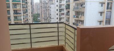 Balcony Image of 1294 Sq.ft 3 BHK Apartment / Flat for rent in Keltech Golf Vista, Crossings Republik Ghaziabad for Rs. 25000