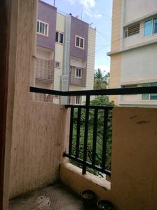Living Room Image of 550 Sq.ft 1 BHK Independent House for rent in Chansandra Bengaluru for Rs. 12500