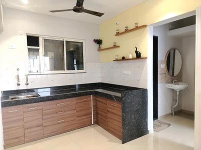Kitchen Image of 1100 Sq.ft 2 BHK Apartment / Flat for rent in Pyramid Atlante, Tathawade Pune for Rs. 29500