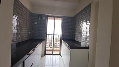 Kitchen Image of 600 Sq.ft 1 BHK Apartment / Flat for rent in Raunak City, Kalyan West Kalyan for Rs. 14000