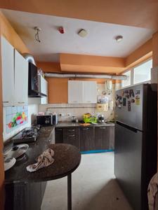 Kitchen Image of 1100 Sq.ft 2 BHK Apartment / Flat for rent in RG Residency, Sector 120 Noida for Rs. 35000