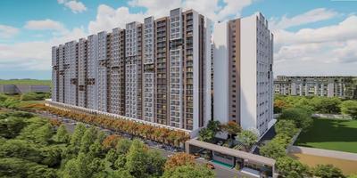 Image of 1074 Sq.ft 2 BHK Apartment / Flat for sale in Kohinoor Central Park Phase II, Maan, Pune for Rs. 7200000